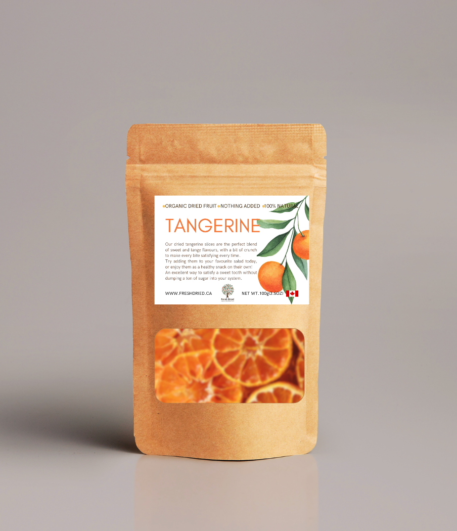 Organic Dried Tangerine Slices
