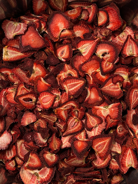 Organic Dried Strawberry Slices