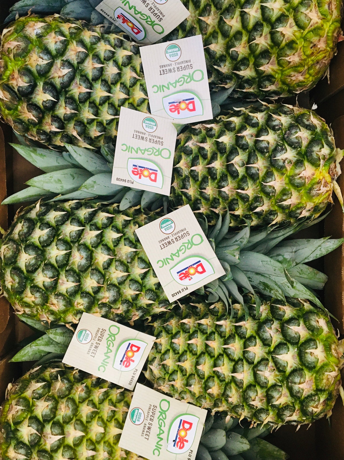 Organic Dried Pineapple Slices With Skin