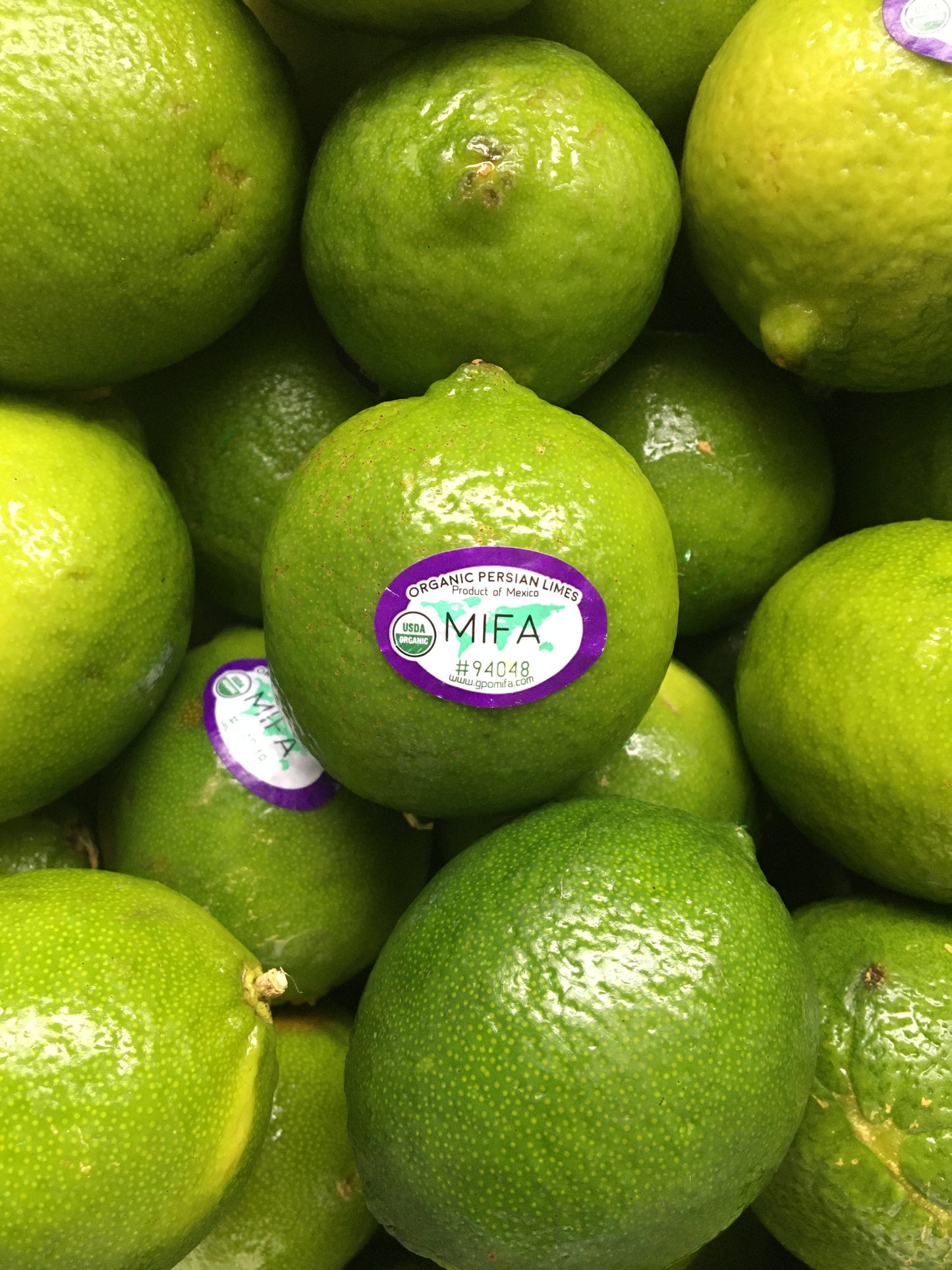 Organic Dried Lime Wheels