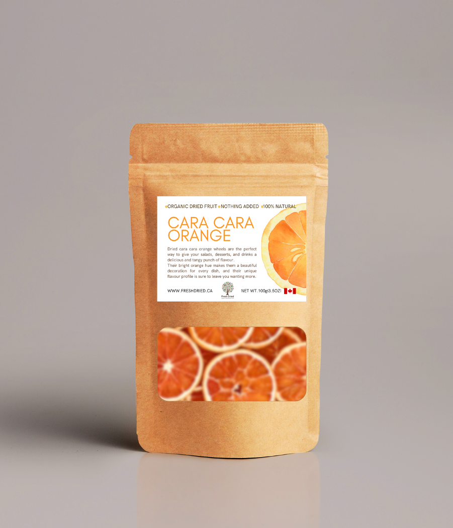 Organic Dried Cara Cara Orange Slices
