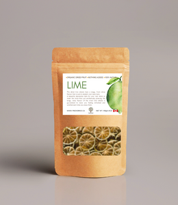 Organic Dried Lime Wheels