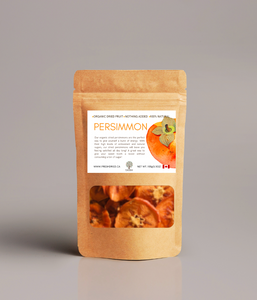 Organic Dried Persimmon Slices