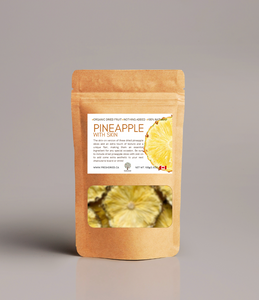 Organic Dried Pineapple Slices With Skin