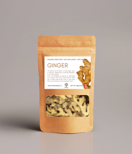Organic Dried Ginger Slices