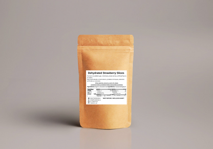 Organic Dried Strawberry Slices
