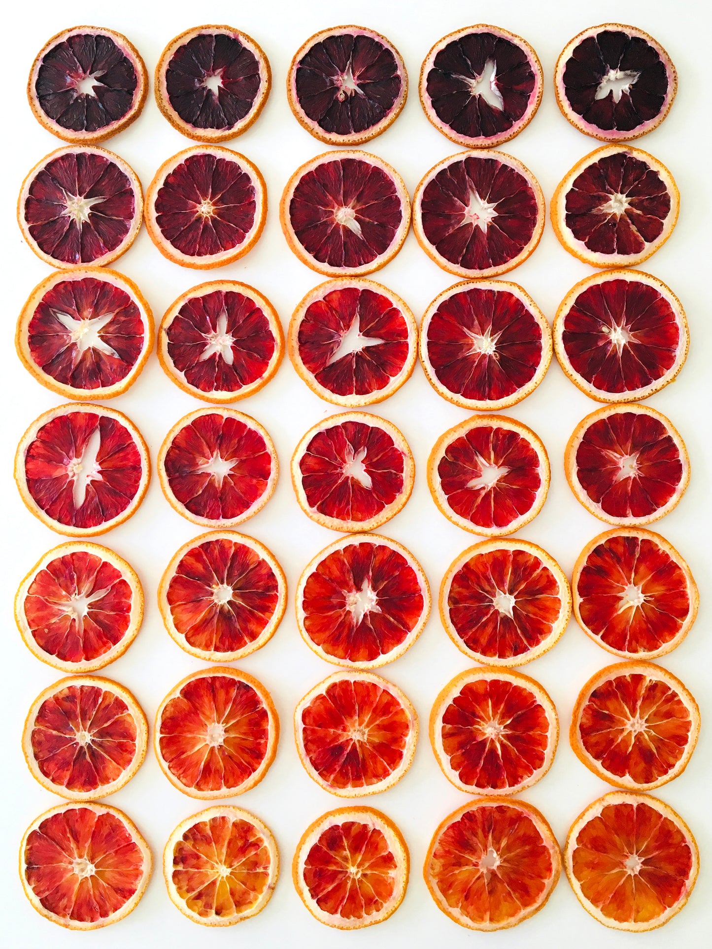 Organic Dried Blood Orange Slices