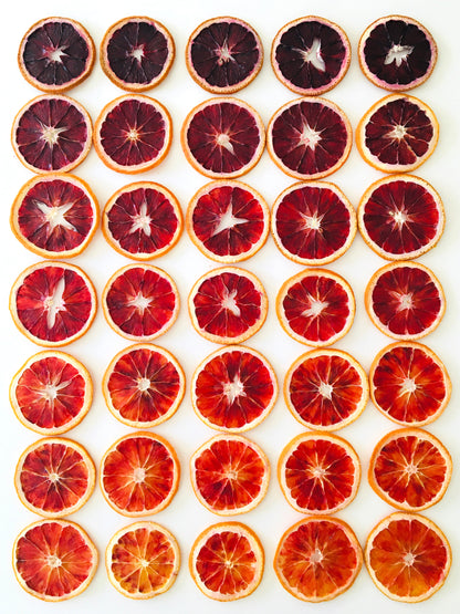 Organic Dried Blood Orange Slices