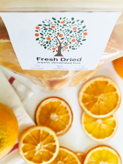 Organic Dried Orange Slices