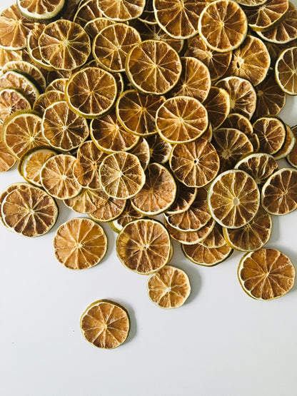 Organic Dried Lime Wheels