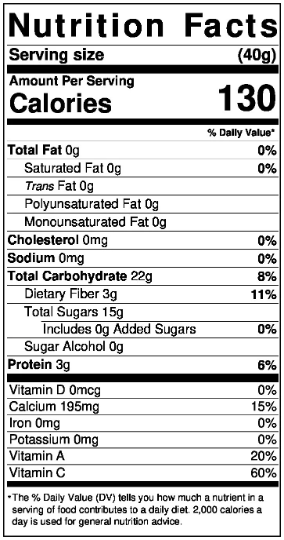 Organic Dried Blood Orange Slices