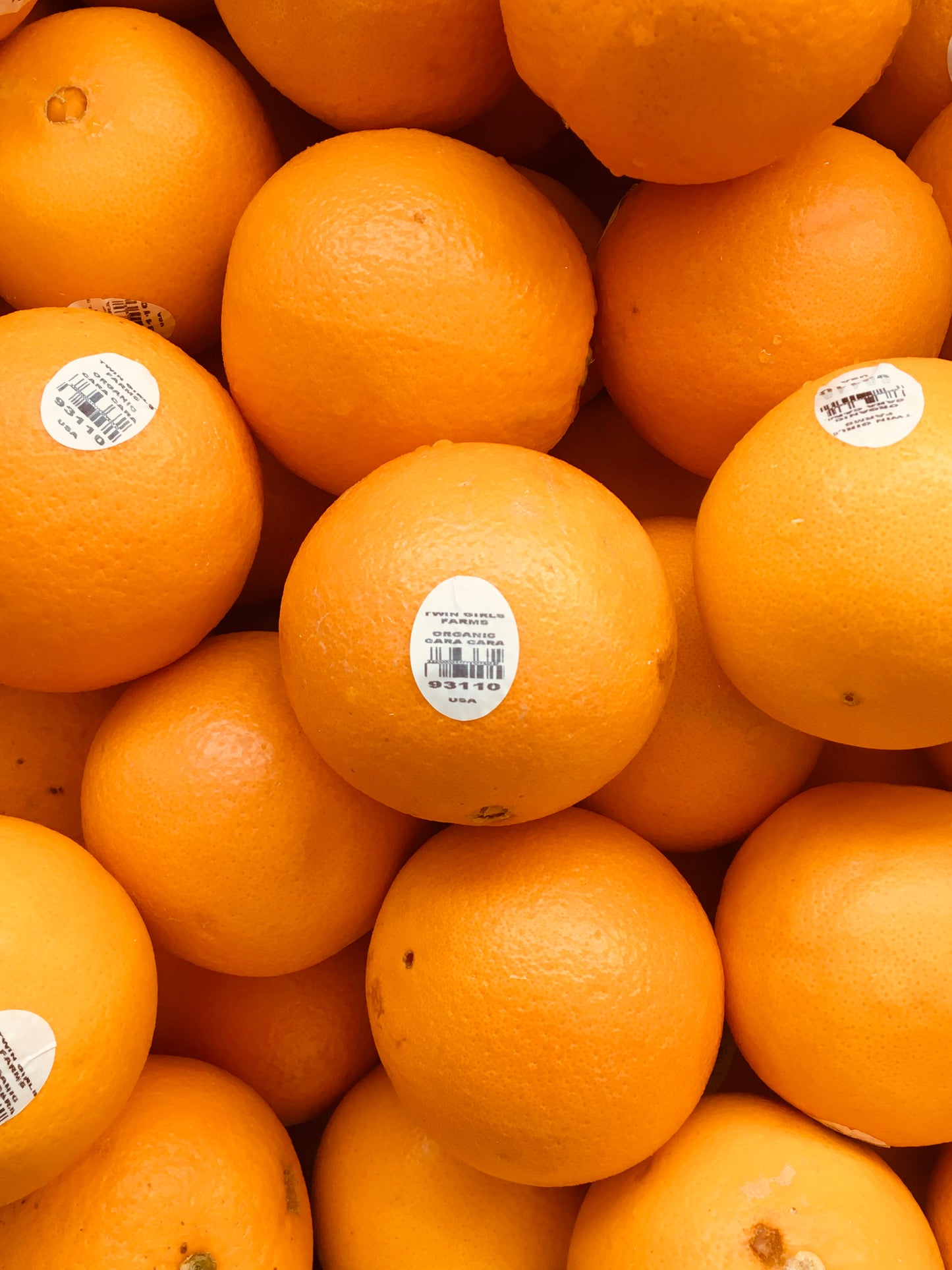 Organic Dried Cara Cara Orange Slices