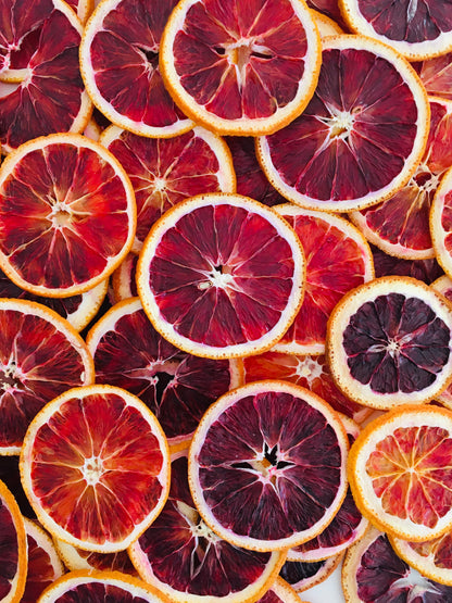 Organic Dried Blood Orange Slices