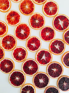 Organic Dried Blood Orange Slices