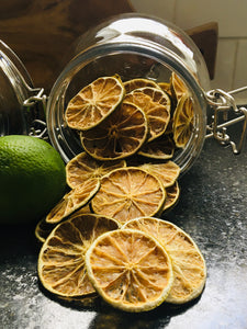 Organic Dried Lime Wheels