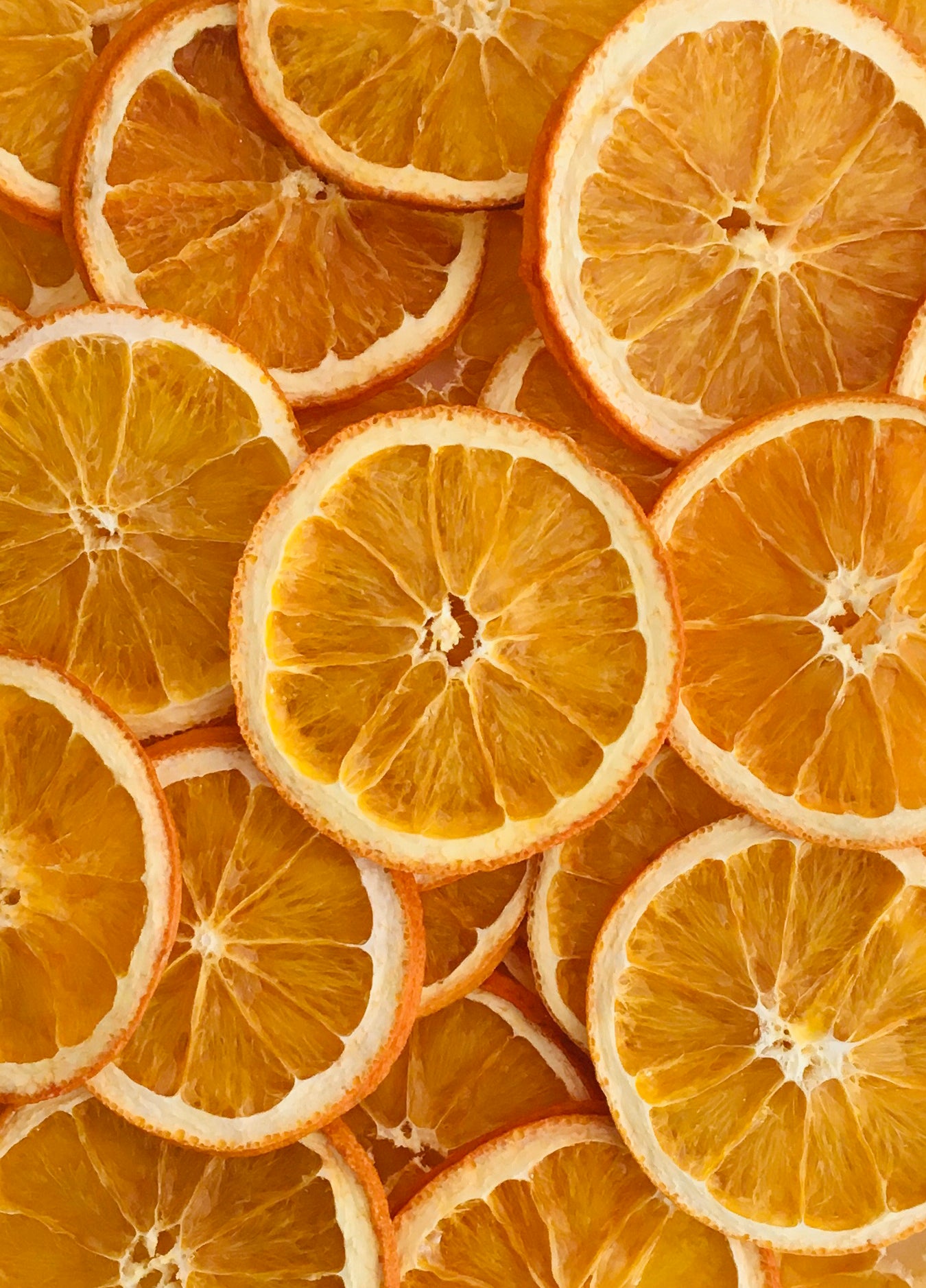 Organic Dried Orange Slices