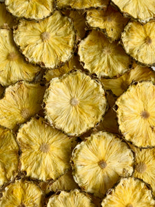 Organic Dried Pineapple Slices With Skin